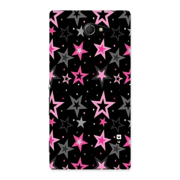 Star Outline Back Case for Sony Xperia M2