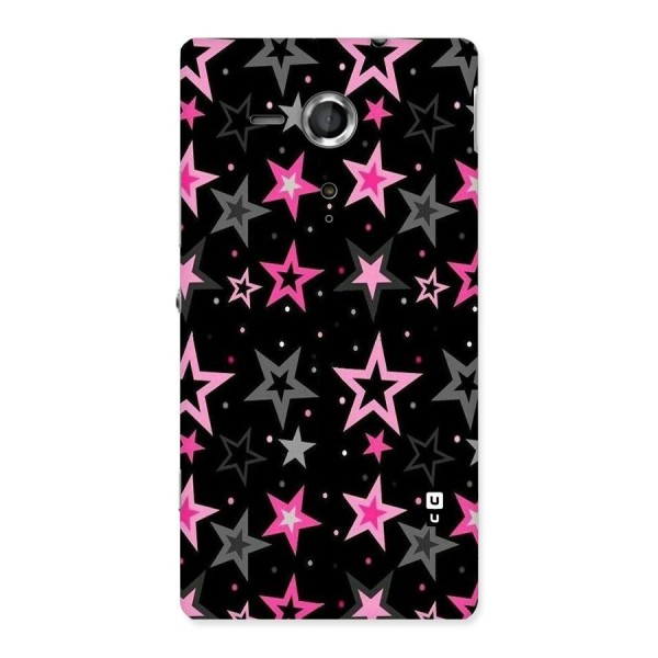 Star Outline Back Case for Sony Xperia SP