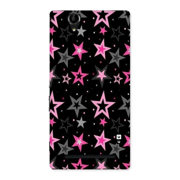 Star Outline Back Case for Sony Xperia T2