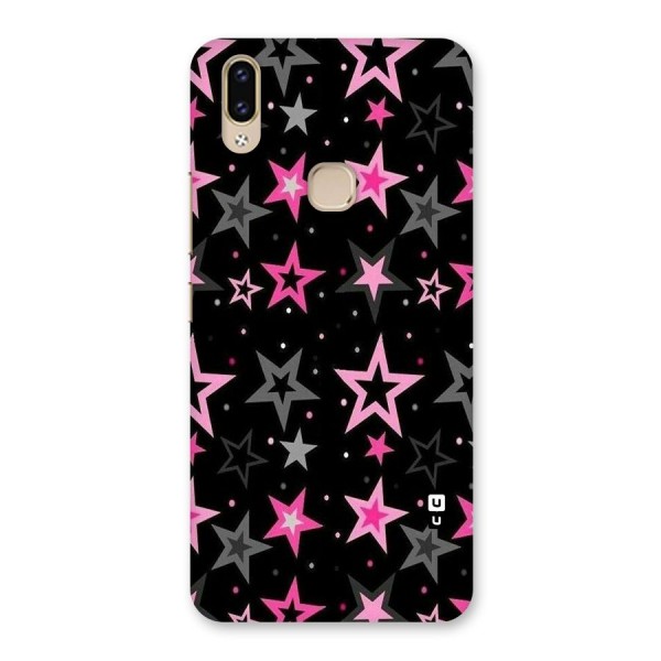 Star Outline Back Case for Vivo V9 Youth