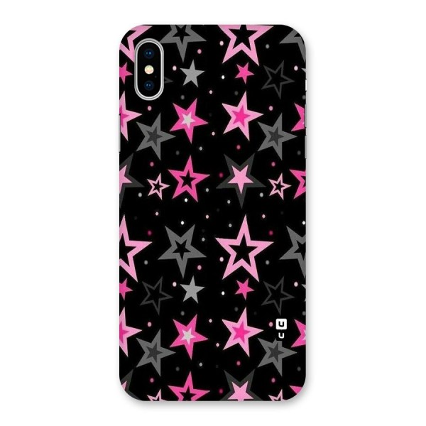 Star Outline Back Case for iPhone X