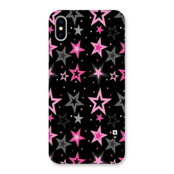 Star Outline Back Case for iPhone XS