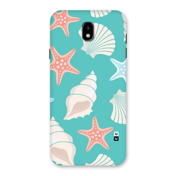 Starfish Sea Shell Back Case for Galaxy J7 Pro