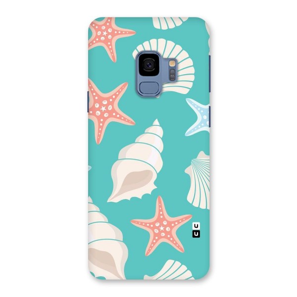 Starfish Sea Shell Back Case for Galaxy S9