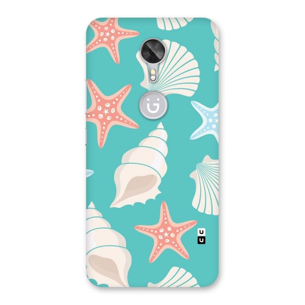 Starfish Sea Shell Back Case for Gionee A1