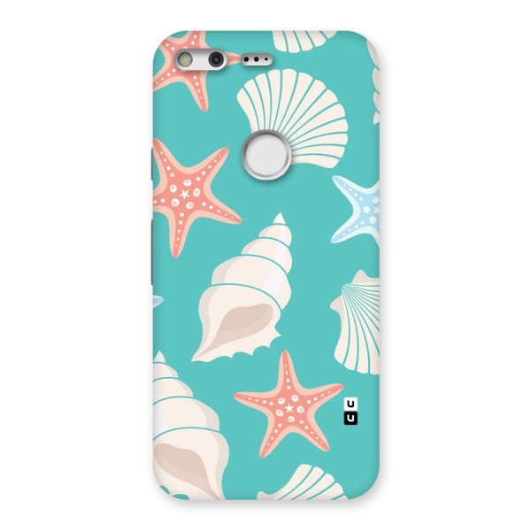 Starfish Sea Shell Back Case for Google Pixel