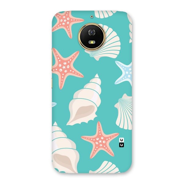 Starfish Sea Shell Back Case for Moto G5s