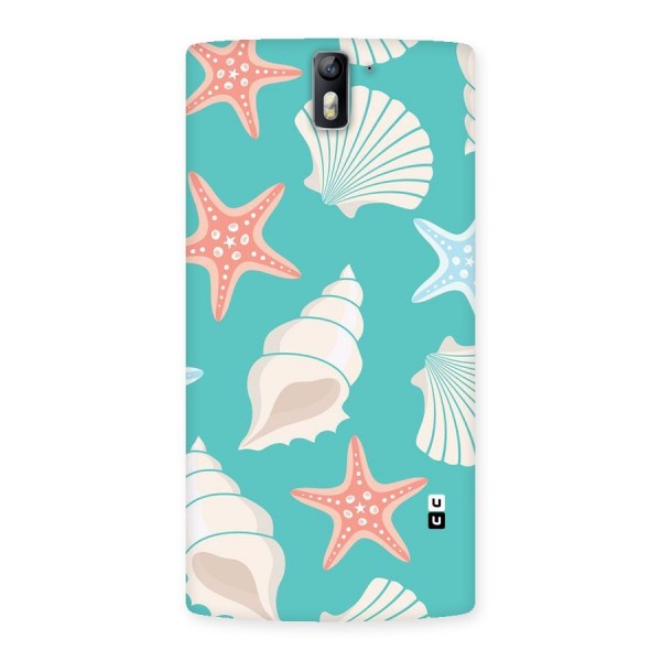 Starfish Sea Shell Back Case for One Plus One