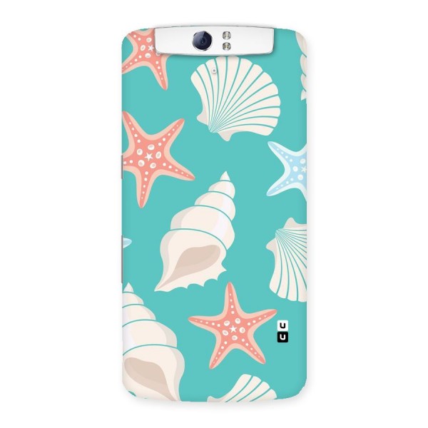 Starfish Sea Shell Back Case for Oppo N1