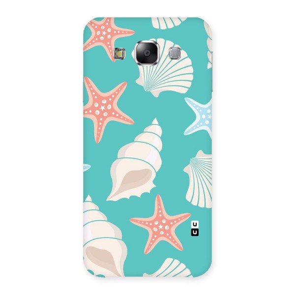 Starfish Sea Shell Back Case for Samsung Galaxy E5