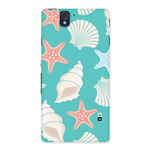 Starfish Sea Shell Back Case for Sony Xperia Z