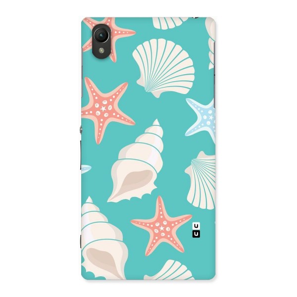 Starfish Sea Shell Back Case for Sony Xperia Z1