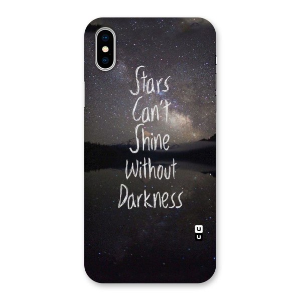 Stars Shine Back Case for iPhone X