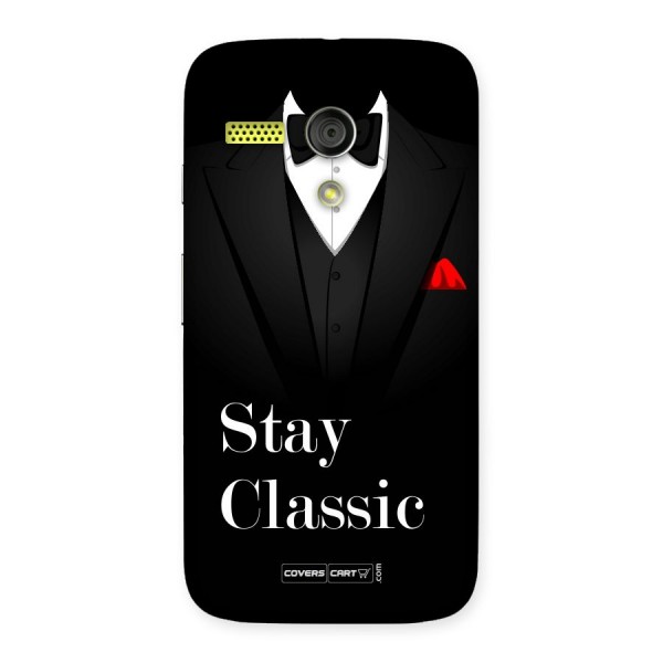 Stay Classic Back Case for Moto G