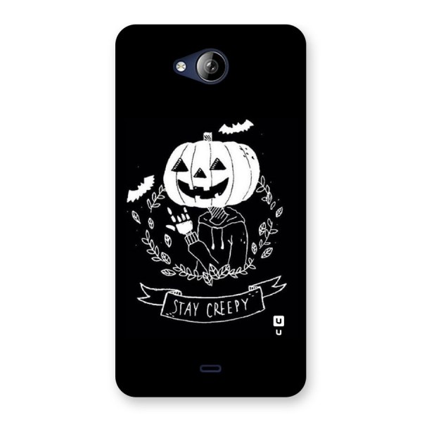 Stay Creepy Back Case for Canvas Play Q355