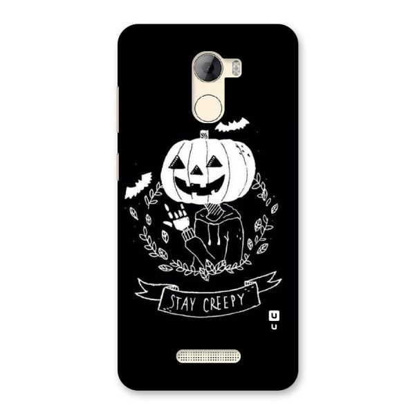 Stay Creepy Back Case for Gionee A1 LIte