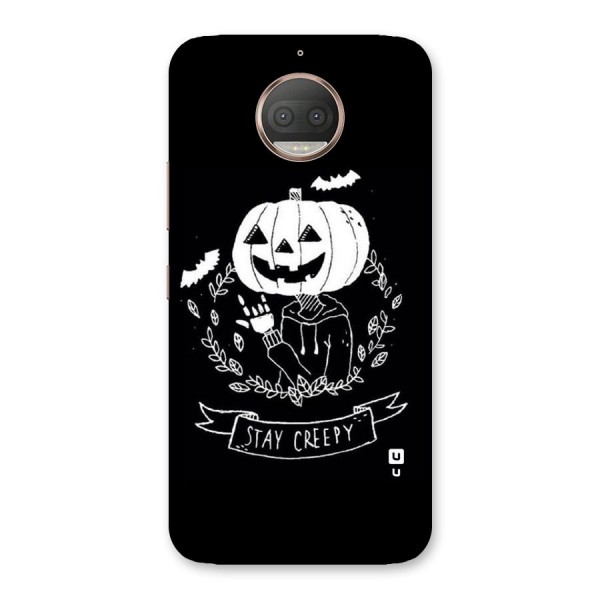 Stay Creepy Back Case for Moto G5s Plus