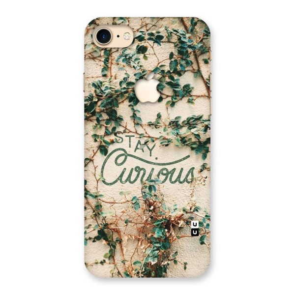 Stay Curious Back Case for iPhone 7 Apple Cut