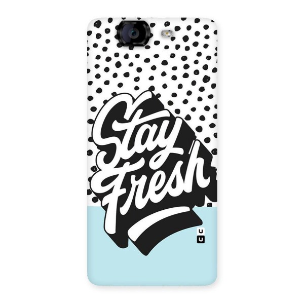 Stay Fresh Back Case for Canvas Knight A350