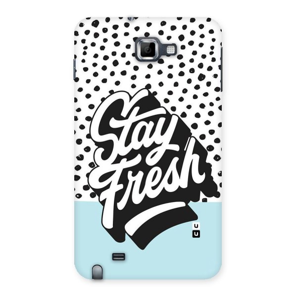 Stay Fresh Back Case for Galaxy Note
