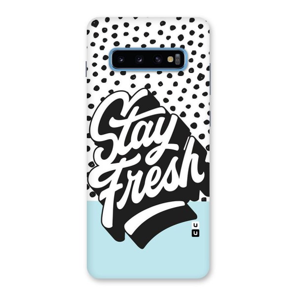 Stay Fresh Back Case for Galaxy S10 Plus