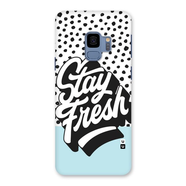 Stay Fresh Back Case for Galaxy S9