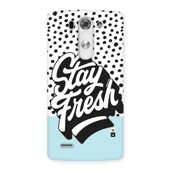 Stay Fresh Back Case for LG G3 Beat