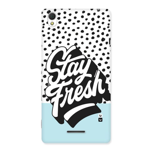 Stay Fresh Back Case for Sony Xperia T3