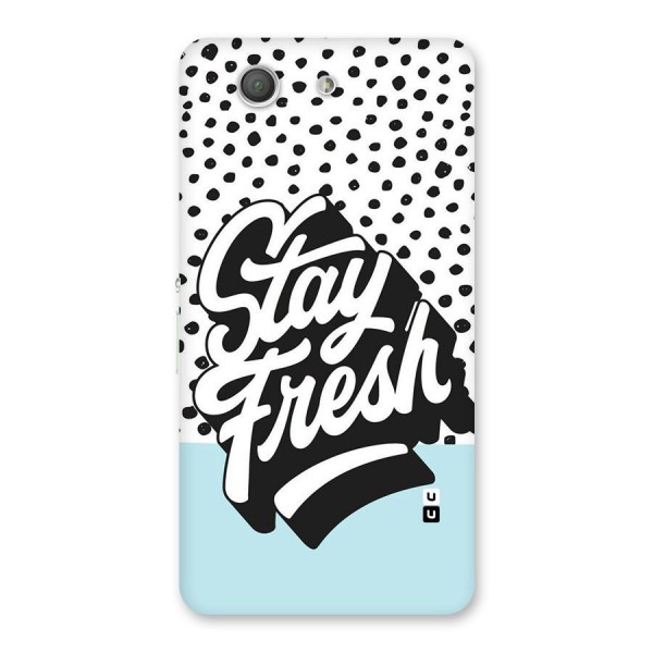 Stay Fresh Back Case for Xperia Z3 Compact
