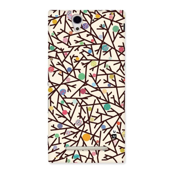 Stem Pattern Back Case for Sony Xperia C3