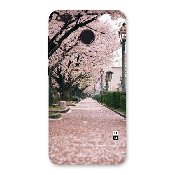 Street In Pink Flowers Back Case for Redmi 4