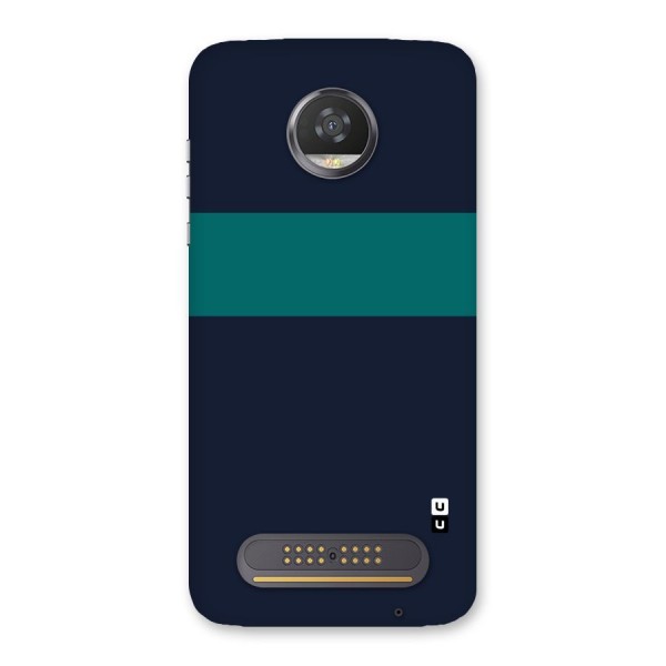 Stripe Block Back Case for Moto Z2 Play