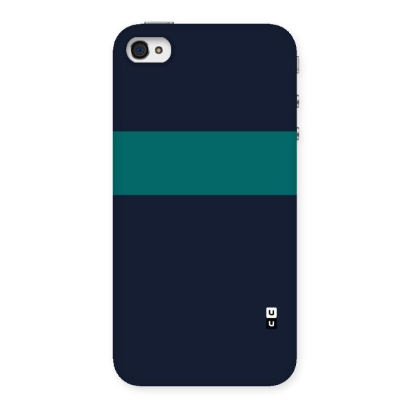 Stripe Block Back Case for iPhone 4 4s