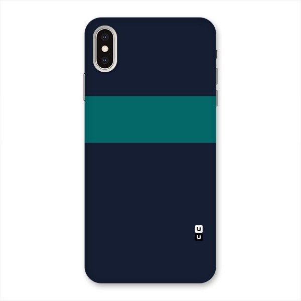 Stripe Block Back Case for iPhone XS Max
