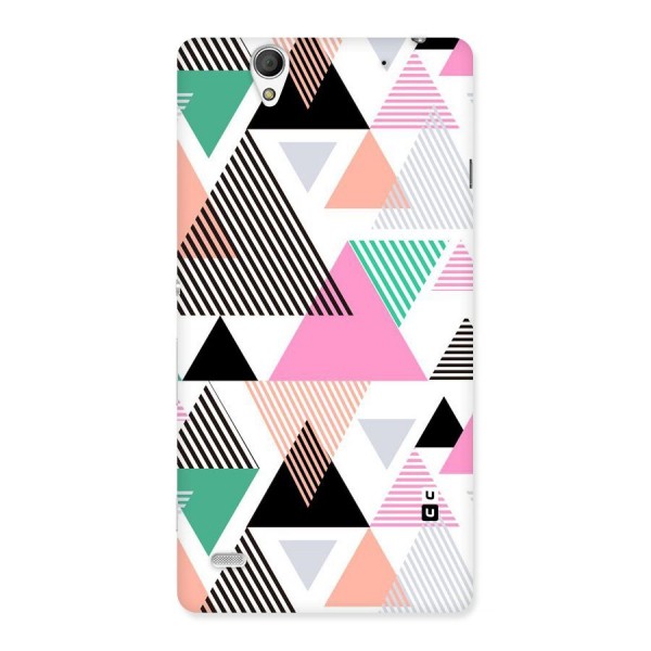 Stripes Abstract Colors Back Case for Sony Xperia C4