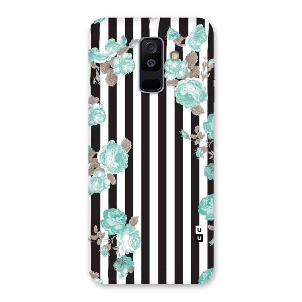 Stripes Bloom Back Case for Galaxy A6 Plus