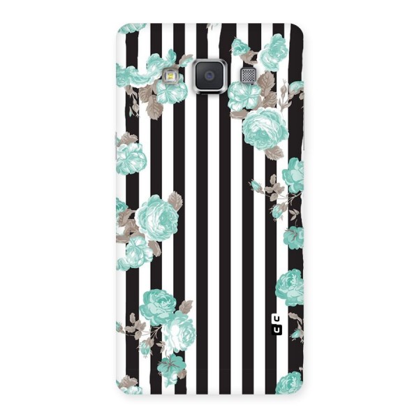 Stripes Bloom Back Case for Galaxy Grand 3