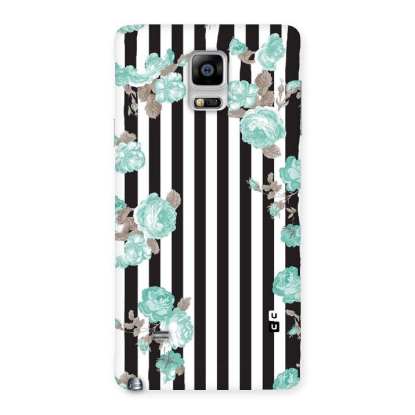 Stripes Bloom Back Case for Galaxy Note 4