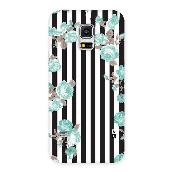 Stripes Bloom Back Case for Galaxy S5 Mini