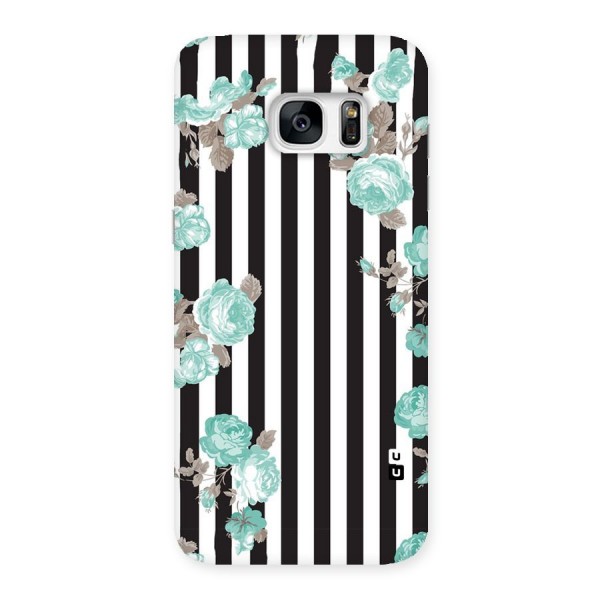 Stripes Bloom Back Case for Galaxy S7 Edge