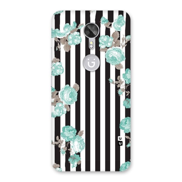 Stripes Bloom Back Case for Gionee A1