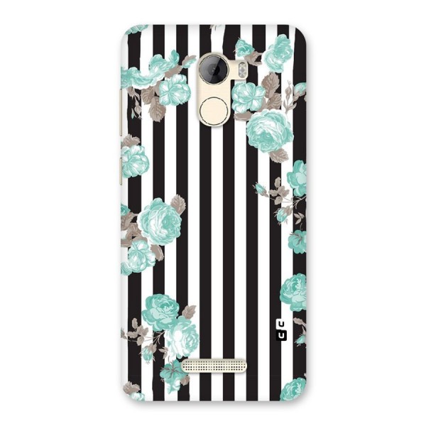 Stripes Bloom Back Case for Gionee A1 LIte