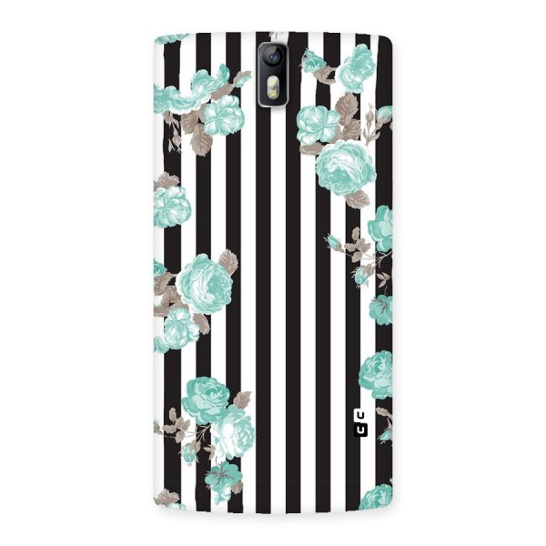 Stripes Bloom Back Case for One Plus One
