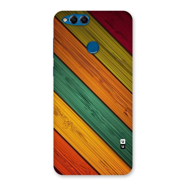 Stripes Classic Design Back Case for Honor 7X