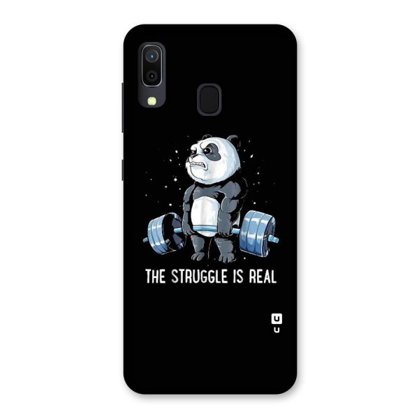 Struggle is Real Panda Back Case for Galaxy A20