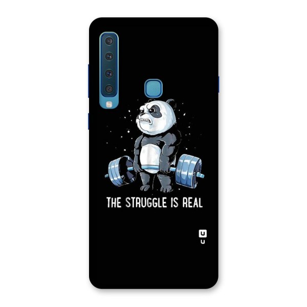 Struggle is Real Panda Back Case for Galaxy A9 (2018)