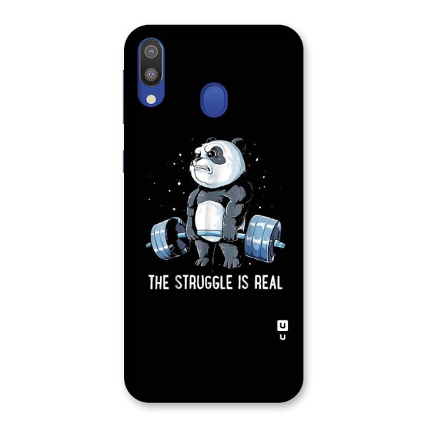 Struggle is Real Panda Back Case for Galaxy M20