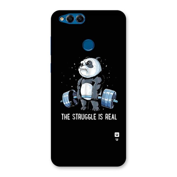 Struggle is Real Panda Back Case for Honor 7X