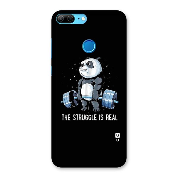 Struggle is Real Panda Back Case for Honor 9 Lite