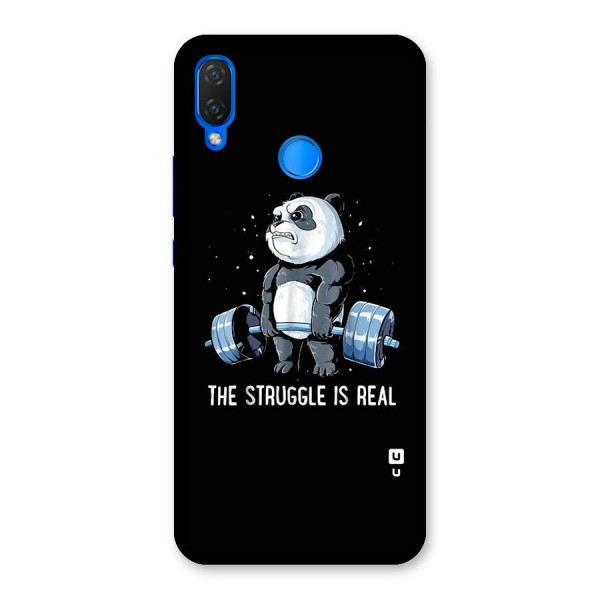 Struggle is Real Panda Back Case for Huawei Nova 3i